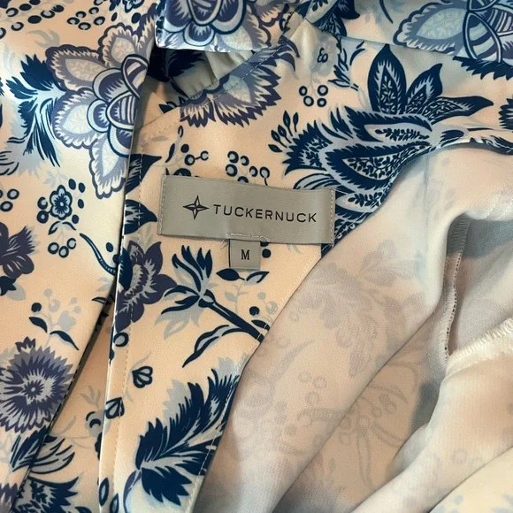 Tuckernuck Daphne Blue & Cream Floral Dress - Picture 3 of 6